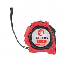 Рулетка з фіксатором 5м * 19мм " Магніт " INTERTOOL MT - 0505 (MT-0505) Рулетка з фіксатором 5м * 19мм " Магніт " INTERTOOL MT - 0505 (MT-0505)