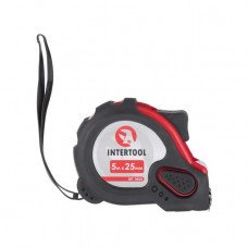 Рулетка з фіксатором 5м * 25мм " Супер Магніт " INTERTOOL MT - 0606  (MT-0606)