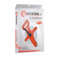Рулетка геодезична з полотном зі скловолокна 50 м*13 мм INTERTOOL МТ-0755 (MT-0755)