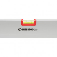 Уровень строительный 400мм 3 глазка, сечение 22*59 мм "Проф" INTERTOOL MT-1131