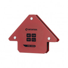 Держатель магнитный для сварки стрела, 45°, 90°,135°, 11 кг, 70×80×14 мм INTERTOOL MW-0004 Держатель магнитный для сварки стрела, 45°, 90°,135°, 11 кг, 70×80×14 мм INTERTOOL MW-0004