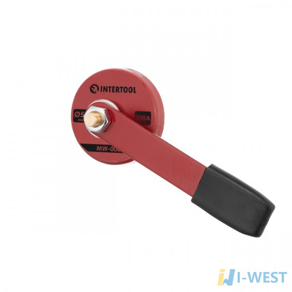 Контакт магнітний з рукояткою Ø50 мм 300 А INTERTOOL MW - 0009  (MW-0009)