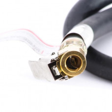 Шланг до пістолета для підкачки коліс з наконечником 80 см INTERTOOL PT-0512 Шланг до пістолета для підкачки коліс з наконечником 80 см INTERTOOL PT-0512