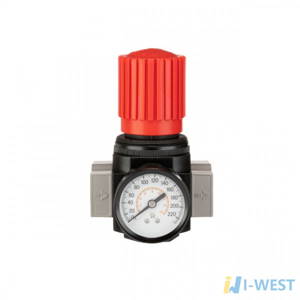 Регулятор тиску 3/4 ", 1-16 бар, 4500 л / хв, професійний INTERTOOL PT-1427 Регулятор тиску 3/4 ", 1-16 бар, 4500 л / хв, професійний INTERTOOL PT-1427
