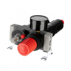 Блок підготовки повітря 1/4 ", 5мкм, 850 л / хв, метал, професійний INTERTOOL PT-1435