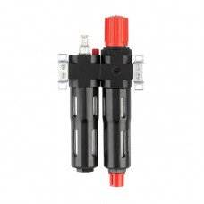 Блок підготовки повітря 1/4 ", 5мкм, 850 л / хв, метал, професійний INTERTOOL PT-1435