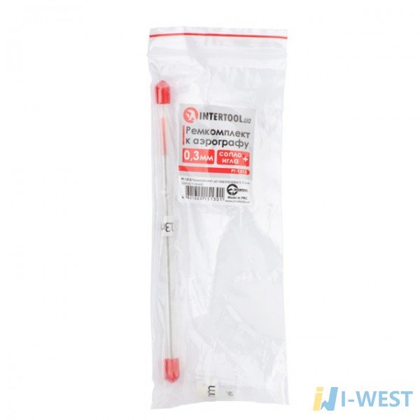 Ремкоплект к аэрографу РТ-1504/DT-5001, 0.3 мм (сопло+игла) INTERTOOL PT-1513