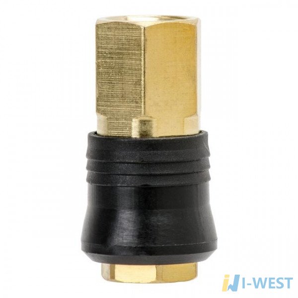 Быстроразъемное соединение с внутренней резьбой 3/8", латунь INTERTOOL PT-1818 Быстроразъемное соединение с внутренней резьбой 3/8", латунь INTERTOOL PT-1818