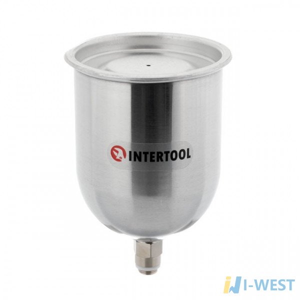 Бачок металлический с наружной резьбой M14x1.25. 600мл INTERTOOL PT-1907