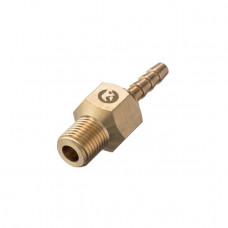 Шарнир поворотный наружная резьба 1/4" на шланг 6 мм, латунь STORM INTERTOOL PT-2204 Шарнир поворотный наружная резьба 1/4" на шланг 6 мм, латунь STORM INTERTOOL PT-2204