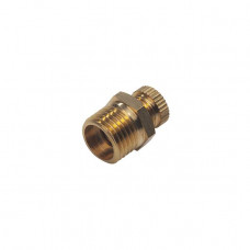 Клапан сливной латунный для компрессоров, 1/4", круглый вентиль INTERTOOL PT-5020