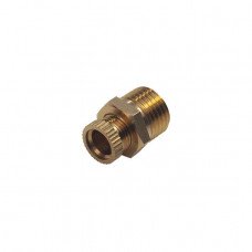 Клапан зливний латунний для компресорів, 1/4 ", круглий вентиль INTERTOOL PT-5020