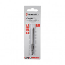 Свердло по склу та кераміці 5мм HEX 1/4''(6.35mm) INTERTOOL SD-0285 Свердло по склу та кераміці 5мм HEX 1/4''(6.35mm) INTERTOOL SD-0285