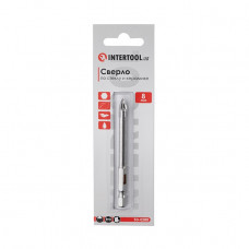 Сверло по стеклу и керамике 8мм HEX 1/4''(6.35mm) INTERTOOL SD-0288 Сверло по стеклу и керамике 8мм HEX 1/4''(6.35mm) INTERTOOL SD-0288
