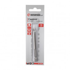 Свердло по склу та кераміці 10мм HEX 1/4''(6.35mm) INTERTOOL SD-0290 Свердло по склу та кераміці 10мм HEX 1/4''(6.35mm) INTERTOOL SD-0290