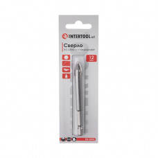 Сверло по стеклу и керамике 12мм HEX 1/4''(6.35mm) INTERTOOL SD-0292 Сверло по стеклу и керамике 12мм HEX 1/4''(6.35mm) INTERTOOL SD-0292