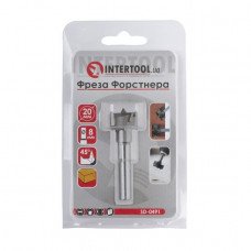 Свердло Форстнера 20 мм INTERTOOL SD-0491 Свердло Форстнера 20 мм INTERTOOL SD-0491