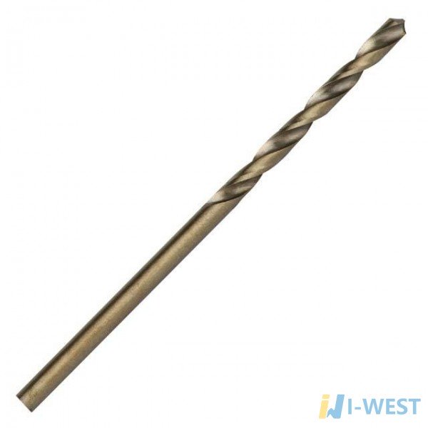 Свердло кобальтовое по металу 2.5 мм HSS-Co, DIN 338 INTERTOOL SD-5425