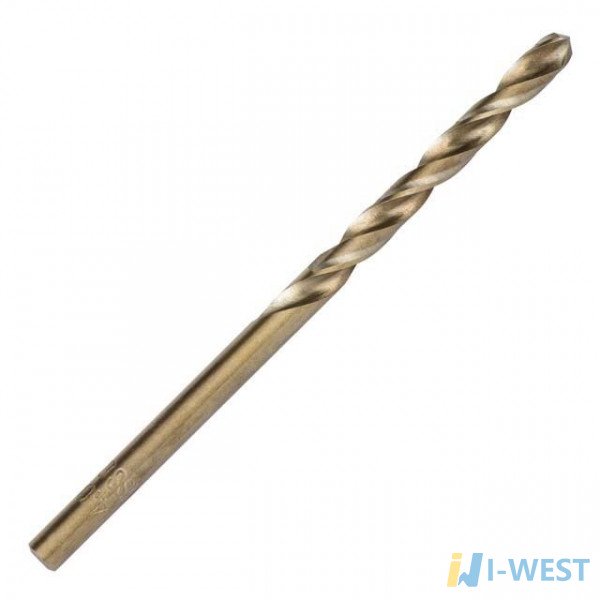 Свердло кобальтовое по металу 4.0 мм HSS-Co, DIN 338 INTERTOOL SD-5440