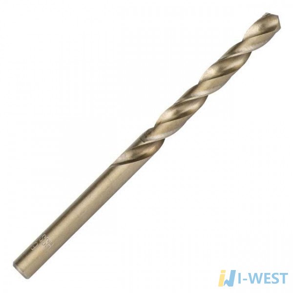 Свердло кобальтовое по металу 6.0 мм HSS-Co, DIN 338 INTERTOOL SD-5460