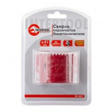 Коронка по металу біметалева 51 мм INTERTOOL SD-5651