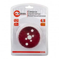Коронка по металу біметалева 76 мм INTERTOOL SD-5676