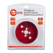 Коронка по металу біметалева 102 мм INTERTOOL SD-5702