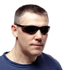 Окуляри захисні затемнені, матеріал лінз полікарбонат, матеріал заушников полкарбонат, захист від удару INTERTOOL SP-0088 Окуляри захисні затемнені, матеріал лінз полікарбонат, матеріал заушников полкарбонат, захист від удару INTERTOOL SP-0088