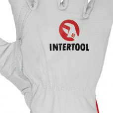 Рукавичка шкіряна з високоякісної овечої шкіри 10 " Driver Style " INTERTOOL SP - 0170  (SP-0170)