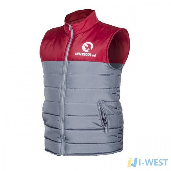Жилет з логотипом, S, INTERTOOL SP-2011 Жилет з логотипом, S, INTERTOOL SP-2011