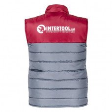 Жилет з логотипом, S, INTERTOOL SP-2011 Жилет з логотипом, S, INTERTOOL SP-2011