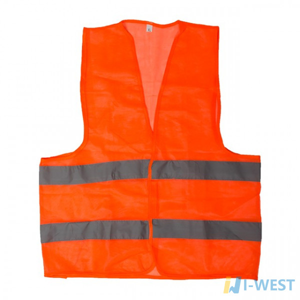 Жилет сигнальный оранжевый XL (60*70см) INTERTOOL SP-2022