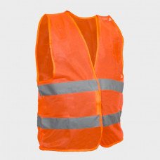 Жилет сигнальный оранжевый XL (60*70см), 100 гр/м2 INTERTOOL SP-2024
