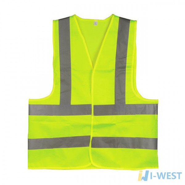 Жилет сигнальний зелений XL (60*70см), 120 гр/м2 INTERTOOL SP-2027