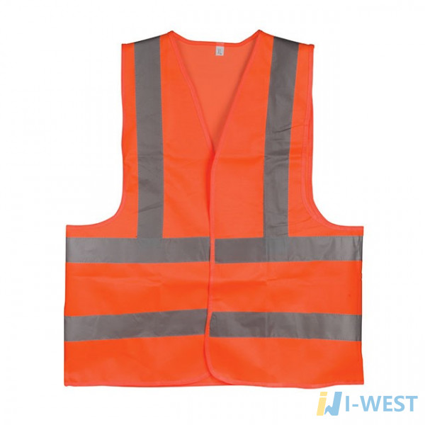 Жилет сигнальний помаранчевий XL (60*70см), 120 гр/м2 INTERTOOL SP-2028 Жилет сигнальний помаранчевий XL (60*70см), 120 гр/м2 INTERTOOL SP-2028