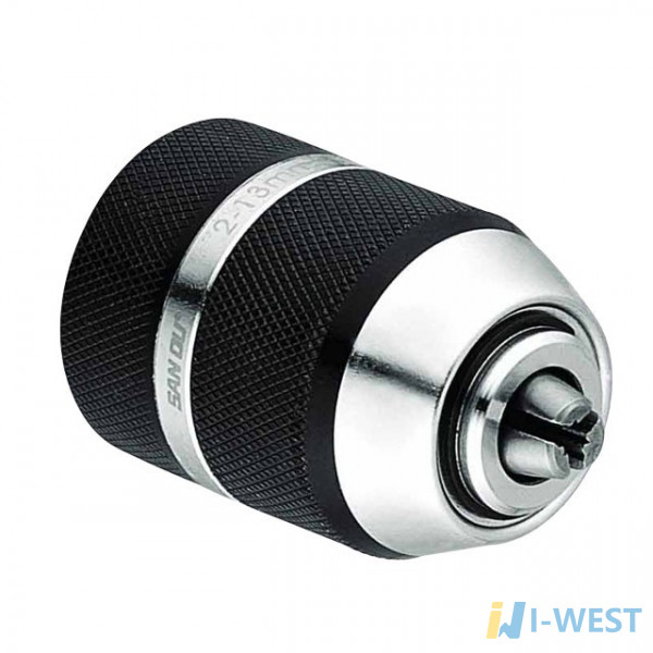 Патрон для дрилі швидкозажимний 1/2"- 20, 2.0-13мм, суцільнометалевий INTERTOOL ST-1231