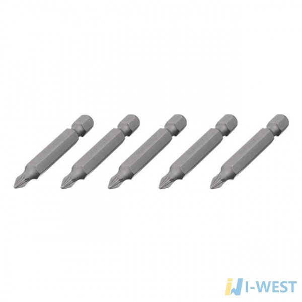 Комплект викруткових  насадок PZ1 1/4 " * 50мм , ACR , S2 , уп . 5шт . , STORM INTERTOOL VT - 0203  (VT-0203)