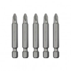 Комплект отверточных насадок PZ2 1/4"*50мм, ACR, S2, уп. 5шт., STORM INTERTOOL VT-0204