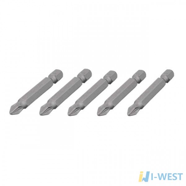 Комплект викруткових насадок PZ2 1/4 " * 50мм , ACR , S2 , уп . 5шт . , STORM INTERTOOL VT - 0204  (VT-0204)