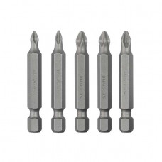 Комплект отверточных насадок PH1, PH2, PZ1, PZ2 1/4"*50мм, ACR, S2, уп. 5шт., STORM INTERTOOL VT-0205 Комплект отверточных насадок PH1, PH2, PZ1, PZ2 1/4"*50мм, ACR, S2, уп. 5шт., STORM INTERTOOL VT-0205