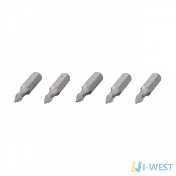 Комплект викруткових насадок PH1 1/4 " * 25мм , ACR , S2 , уп . 5шт . , STORM INTERTOOL VT - 0206  (VT-0206)