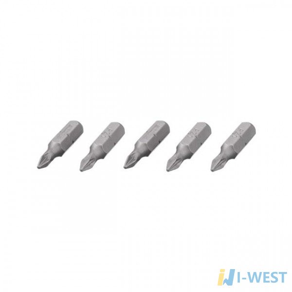 Комплект викруткових насадок PZ1 1/4 " * 25мм , ACR , S2 , уп . 5шт . , STORM INTERTOOL VT - 0208  (VT-0208)