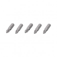 Комплект викруткових насадок PZ2 1/4 " * 25мм , ACR , S2 , уп . 5шт . , STORM INTERTOOL VT - 0209  (VT-0209)
