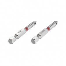 Комплект викруткових насадок PH1 1/4 "* 50мм, S2, уп. 2 шт., STORM INTERTOOL VT-0211
