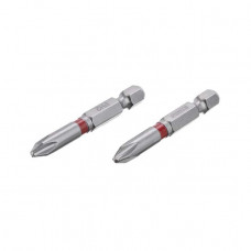 Комплект викруткових насадок PH2 1/4"*50мм, S2, уп. 2шт., STORM INTERTOOL VT-0212