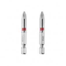 Комплект викруткових насадок PH2 1/4"*50мм, S2, уп. 2шт., STORM INTERTOOL VT-0212