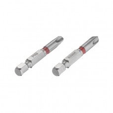 Комплект викруткових насадок PH3 1/4"*50мм, S2, уп. 2шт., STORM INTERTOOL VT-0213 Комплект викруткових насадок PH3 1/4"*50мм, S2, уп. 2шт., STORM INTERTOOL VT-0213