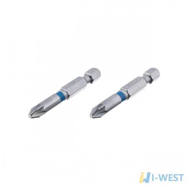 Комплект викруткових насадок PZ2 1/4"*50мм, S2, уп. 2шт., STORM INTERTOOL VT-0215