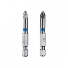 Комплект викруткових насадок PZ2 1/4"*50мм, S2, уп. 2шт., STORM INTERTOOL VT-0215 Комплект викруткових насадок PZ2 1/4"*50мм, S2, уп. 2шт., STORM INTERTOOL VT-0215