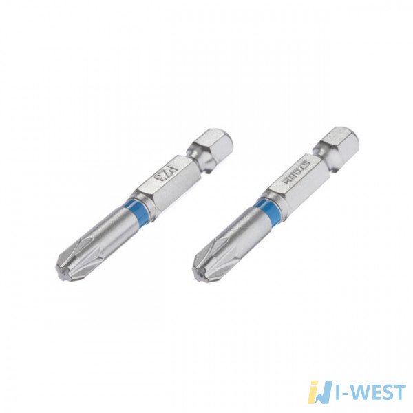 Комплект викруткових насадок PZ3 1/4"*50мм, S2, уп. 2шт., STORM INTERTOOL VT-0216